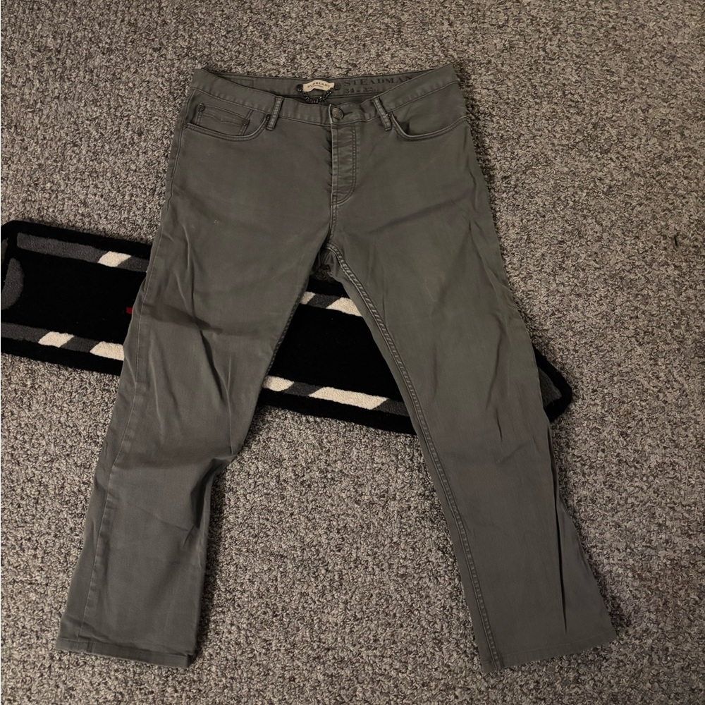 Burberry “SteadMan” series grey pants